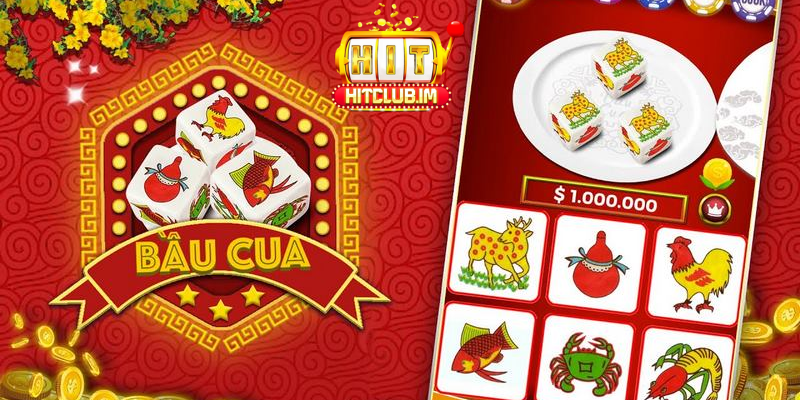 Bầu Cua Online Hitclub - Trò Chơi Được Ưa Chuộng Nhất Với Tỷ Lệ Thắng Cao 1 Cách chơi bầu cua online tại Hitclub